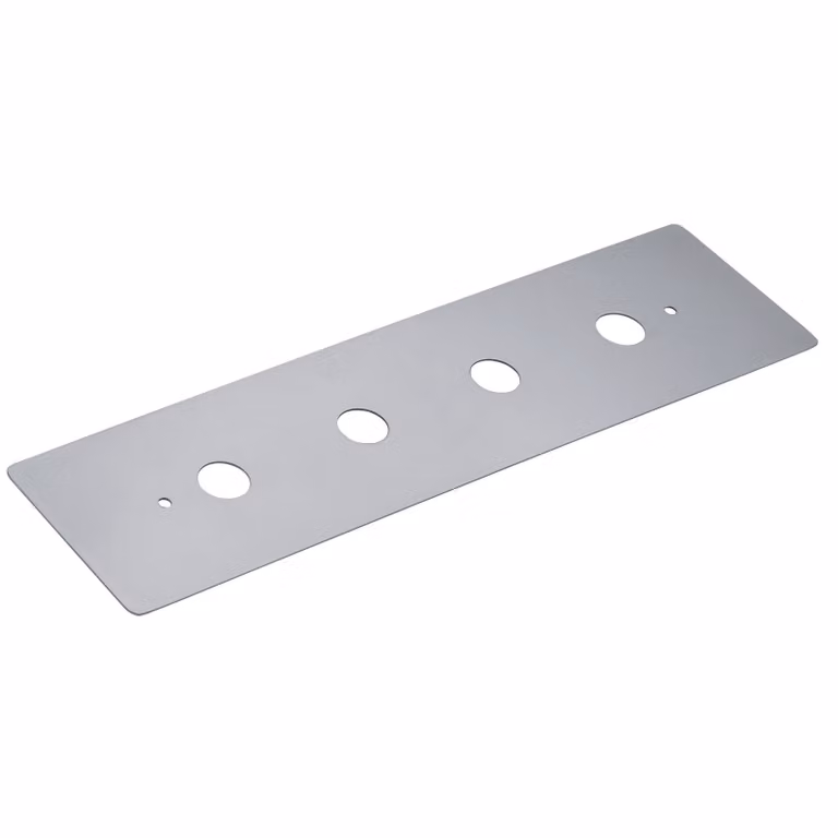 KLUDI : plaque de montage apparente, quatre trous, 1602105, 1602105
