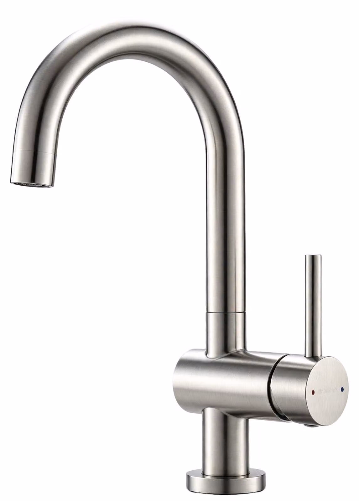 Miscelatore per lavabo in acciaio inossidabile di alta qualità, girevole a 360°