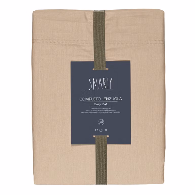 EASY MAT Completo letto - Taglia: 1 piazza ½,Colore: EASY MAT - BEIGE