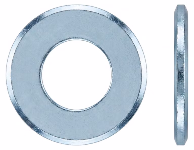 DIN 125 Rondella piatta in acciaio inox A4 B 43mm senza smusso forma B 10 pz
