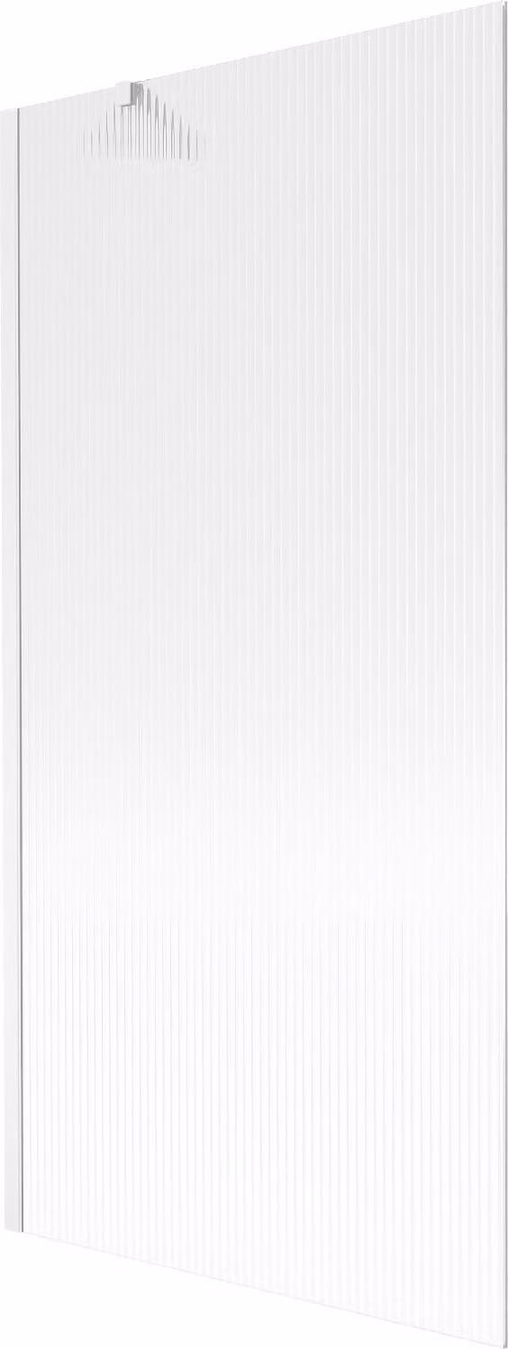 Mexen Next paratia per vasca da bagno a 1 anta 90 x 150 cm, strisce, bianco - 895-090-000-00-09-20