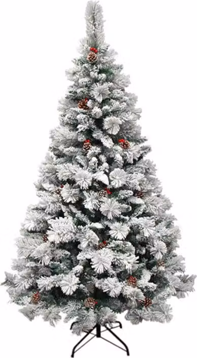 Albero di Natale innevato, in diverse misure -180 cm