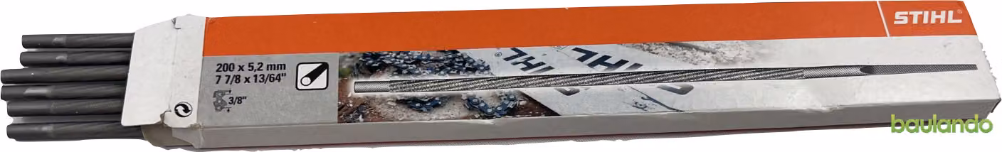 Lima rotonda STIHL 5,2 x 200 mm (6 pezzi) 56057715206