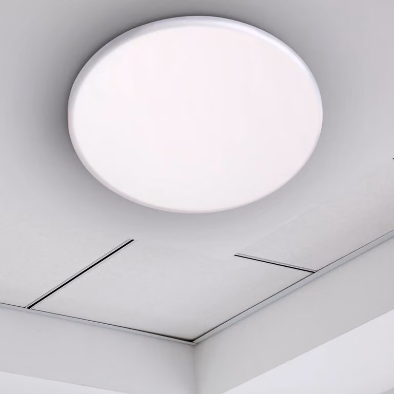 Näve luci LED da incasso Suma, Ø 21,5 cm, bianca, dimmerabile, IP44 dimmerabile, Bianco / Opale, Bagno, Plastica
