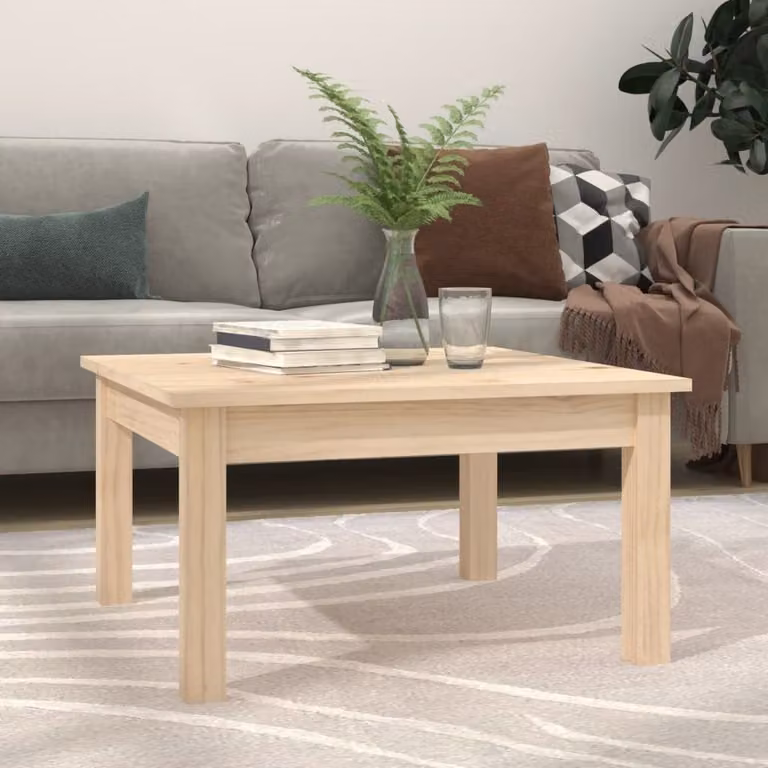 Maison Exclusive - Tavolino da salotto 55x55x30 cm in legno massello di pino