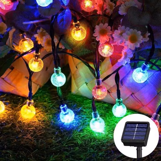 Lampade solari da giardino - Lampada solare - Impermeabile - Per esterni - Lampada solare - Multicolore