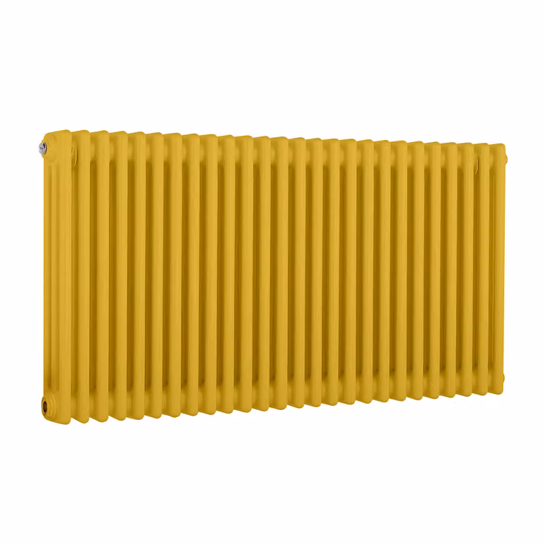Radiatore Orizzontale a Colonne (3 Colonne) 600mm x 1190mm - Giallo (Dandelion Giallo) - Regent