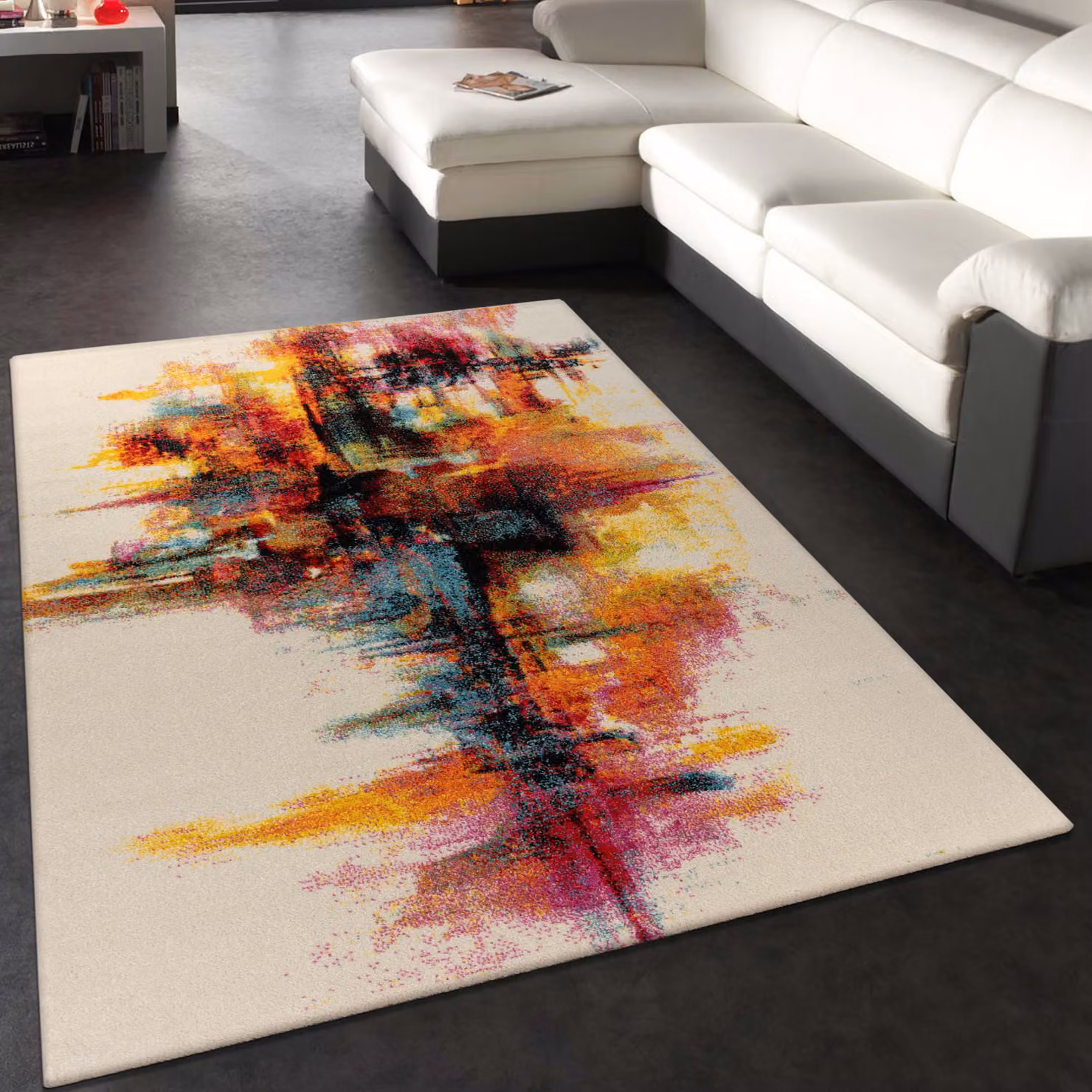 Tappeto Horizon multicolore con design astratto moderno L: 120 cm, P: 170 cm – 3
