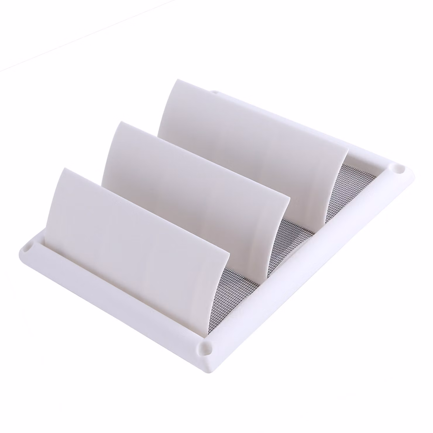 Bocchetta di ventilazione in plastica, bocchetta a parete, bocchetta a parete, griglia di ventilazione a parete, griglia di ventilazione