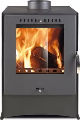 stufa SKAL II, 7kW, NERO, hv, diametro 150mm