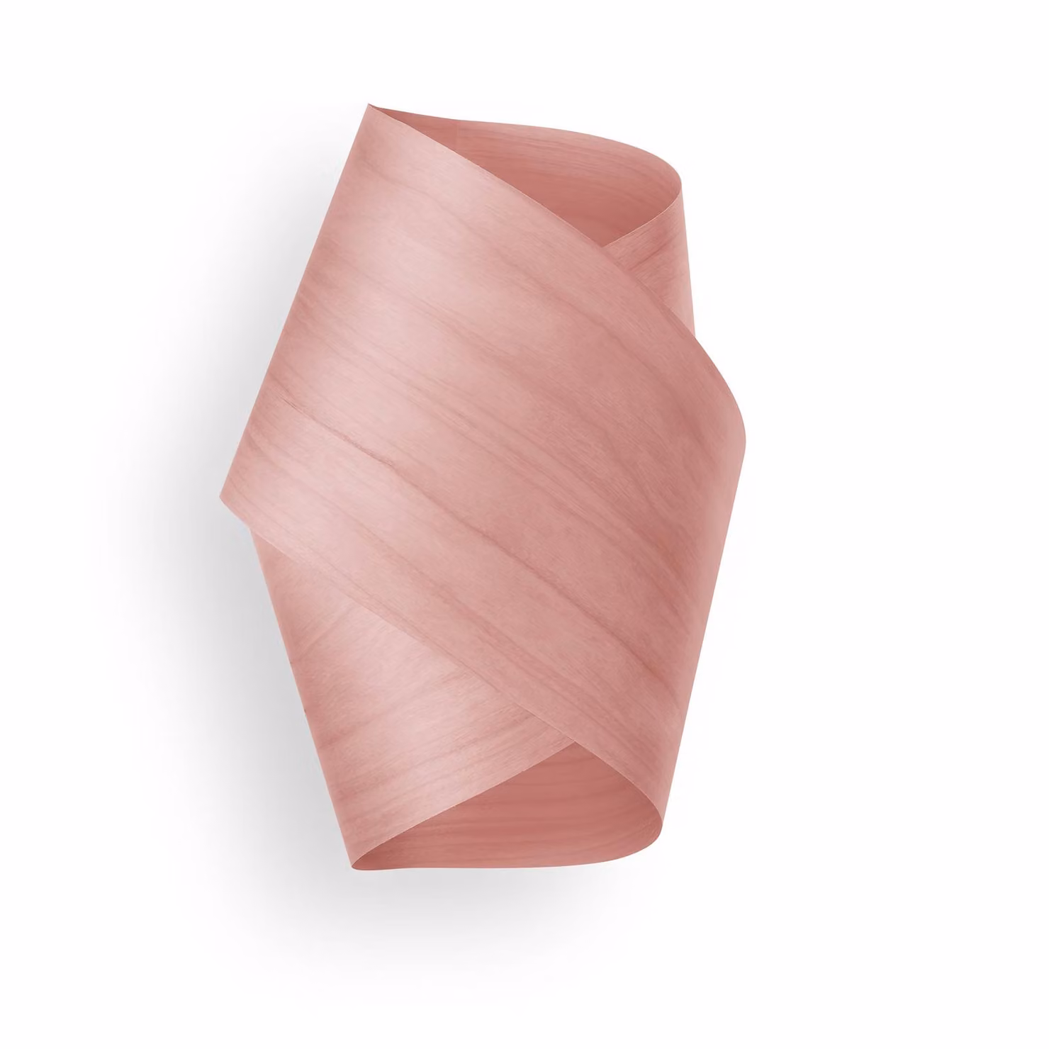 LZF LAMPS Applique Orbit, dimmerabile, Violetto / Fucsia / Rosa, Soggiorno / Sala da pranzo, Legno, Design, Applique