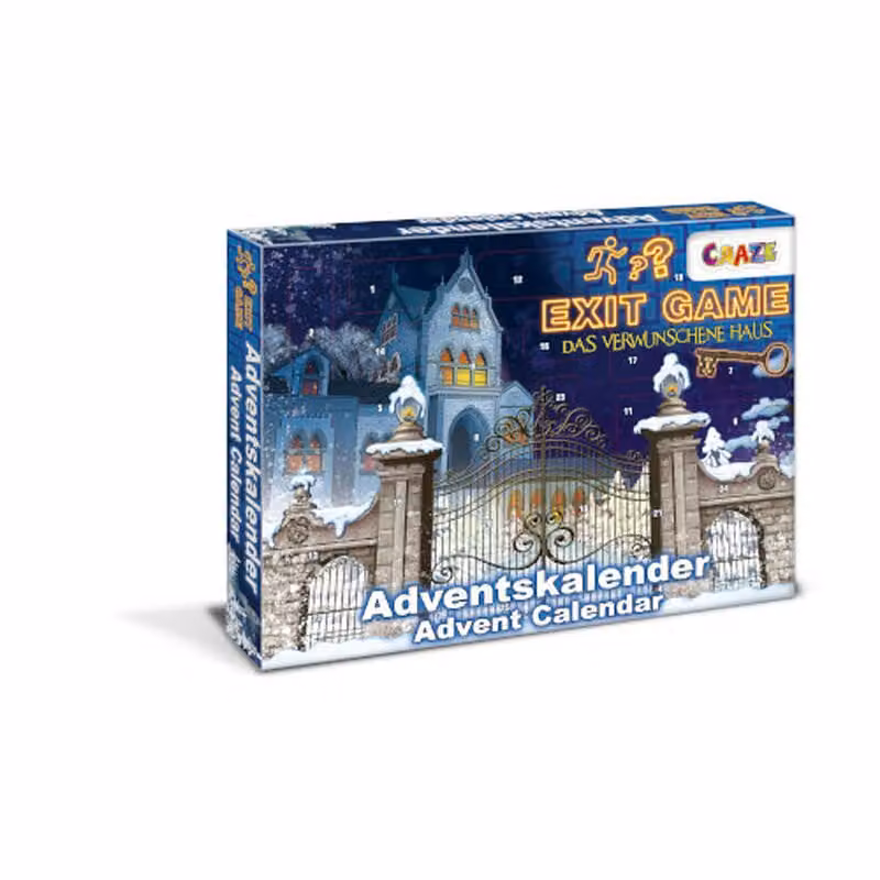 Calendario dell'Avvento per bambini Exit Challenge