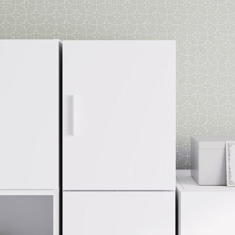 Mobile a parete vidaXL Bianco Moderno in Legno e MDF L: 30 cm, P: 42,5 cm, H: 40 cm