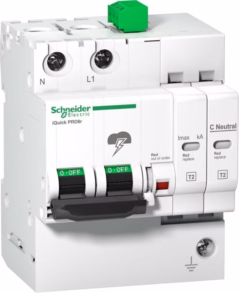 Scaricatore di sovratensione Schneider Electric T2/3 A9L16298
