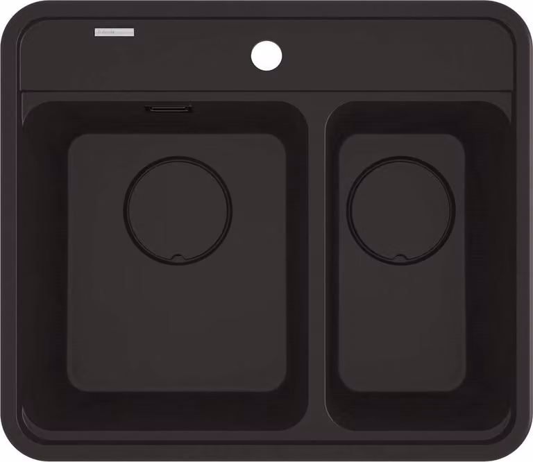 Granite sink 1.5-bowl
