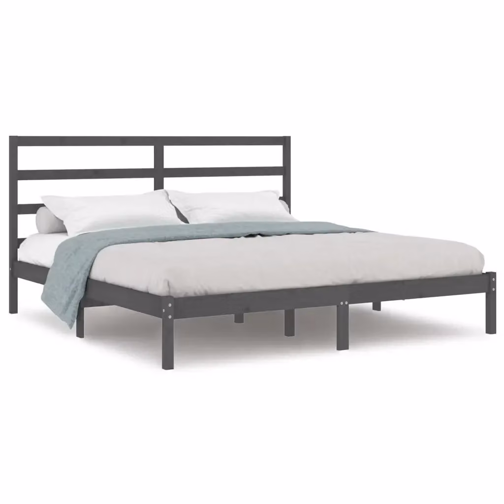 Giroletto MercatoXL in legno massello di pino grigio L/P: 200 x 200 cm – 2