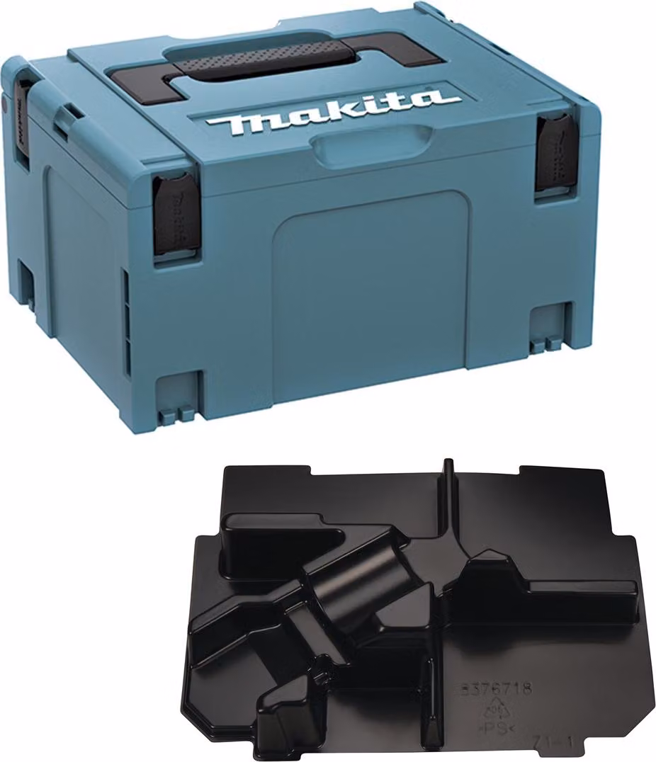 Valigetta MAKITA MAKPAC 3 + pezzo termoformato DTM50/51/52 (837671-8)