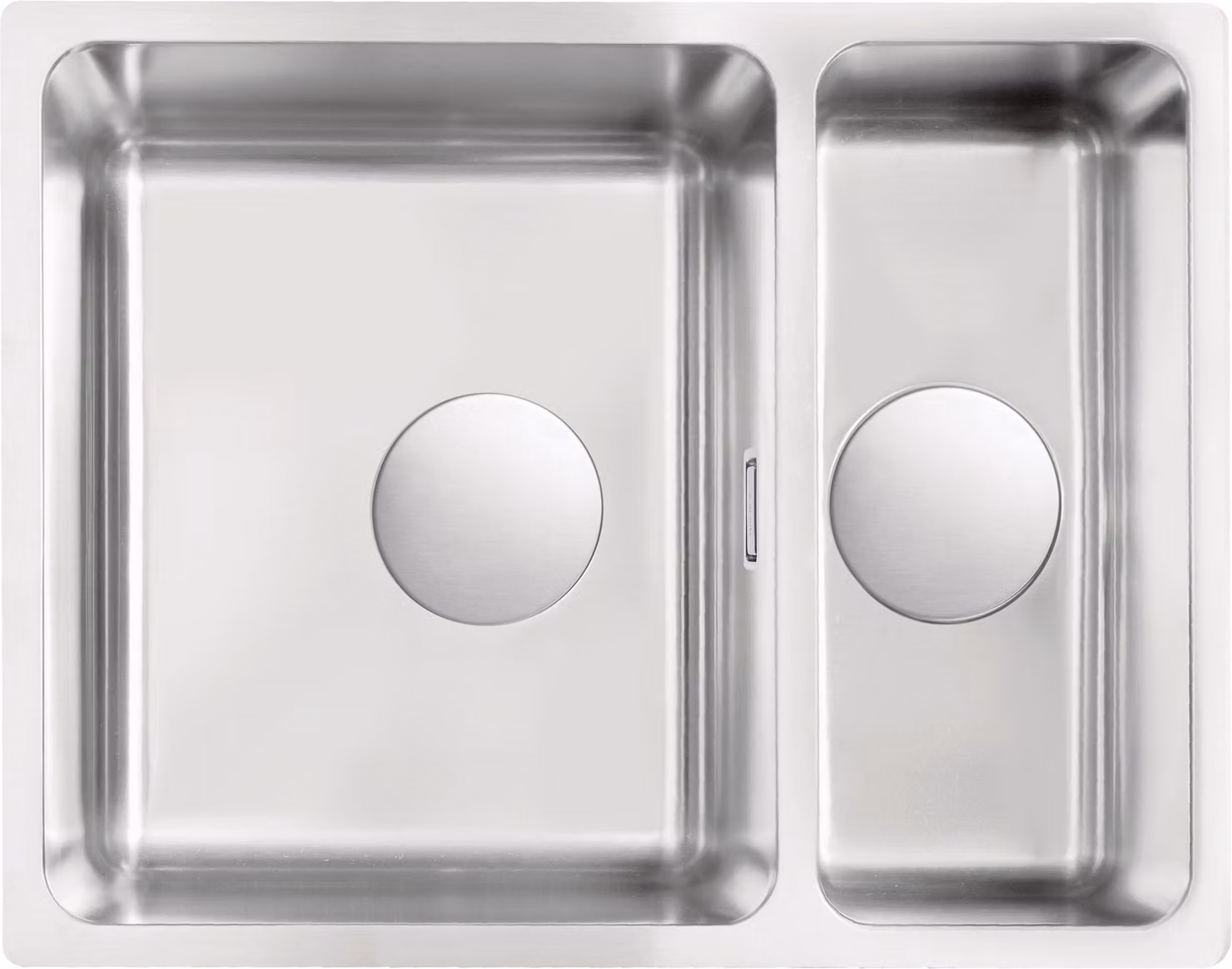 1.5-bowl undermount steel sink
