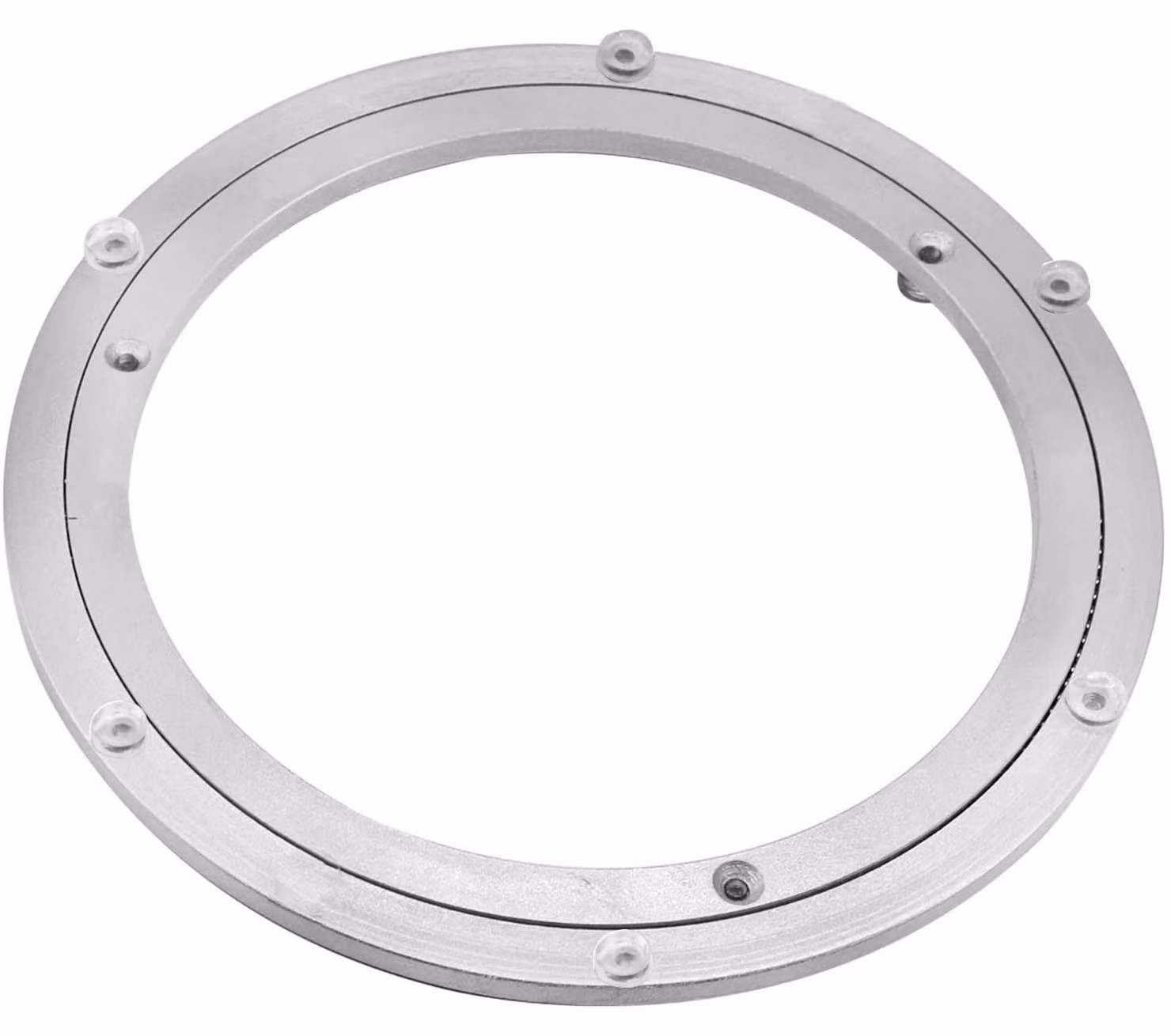 Piatto girevole in alluminio per tavolo da pranzo, 45 cm (18 pollici)