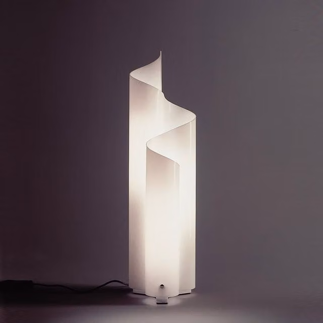 Artemide Mezzachimera Lampada da tavolo bianca con tecnologia LED e design organico