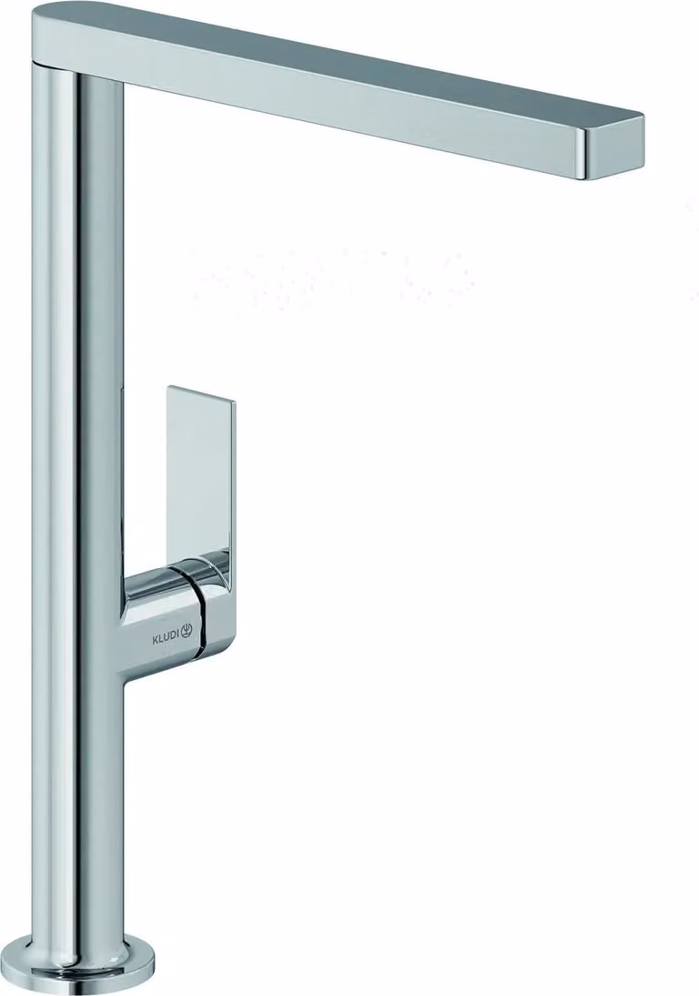 Kludi QORD, miscelatore monocomando per lavello, comando laterale, cromato, 1 pz.