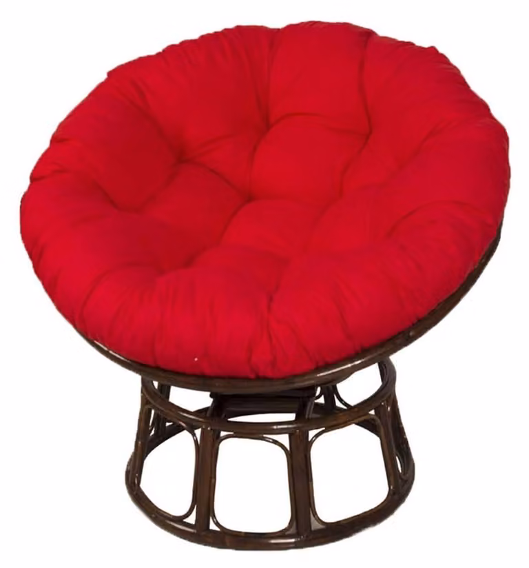 Cuscino per sedia a dondolo, 120x120 cm, per momenti di relax confortevoli