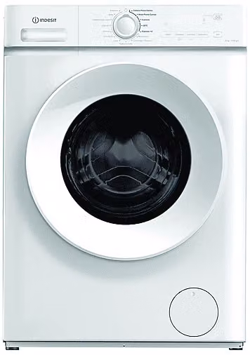 Lavatrice Indesit IMA 864 MY TIME IT a caricamento frontale, 8 kg, 1400 rpm, Classe A, Bianco, Profondità: 50,8 cm