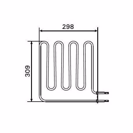 Elementi riscaldanti Harvia - SPZSB-226 (2 kW) (Vecchio codice articolo ZSB-226)