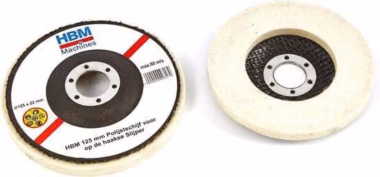 Disco abrasivo da 115 mm per tornio a controllo numerico