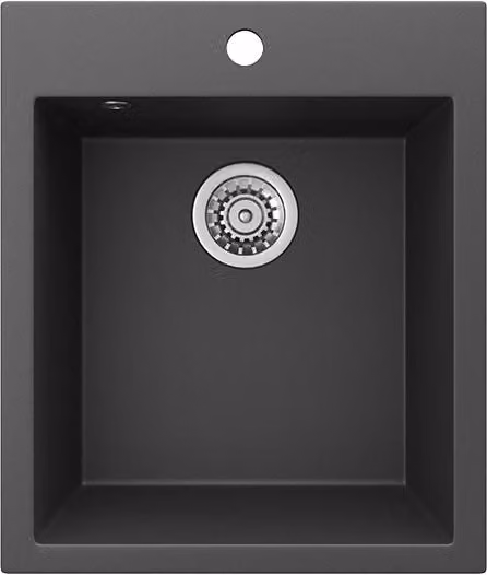 Lavello Venice Nero Bergström L: 42,5 cm x P: 50 cm – 1