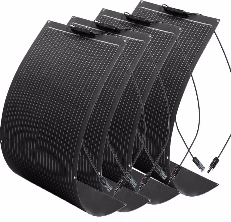 Pannello solare flessibile, alta efficienza 24%, design ultraleggero, pannello solare 400W B-a