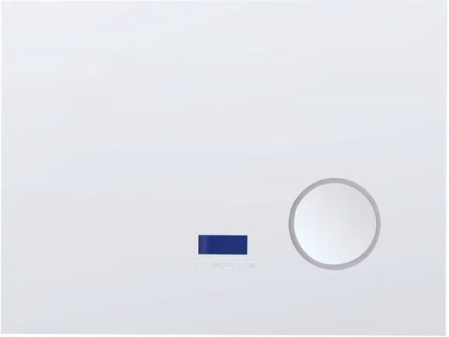 Specchio da bagno rettangolare Glamour BELIANI con illuminazione LED, altoparlante Bluetooth e lente di ingrandimento, colore argento o bianco, L: 60 cm, H: 80 cm