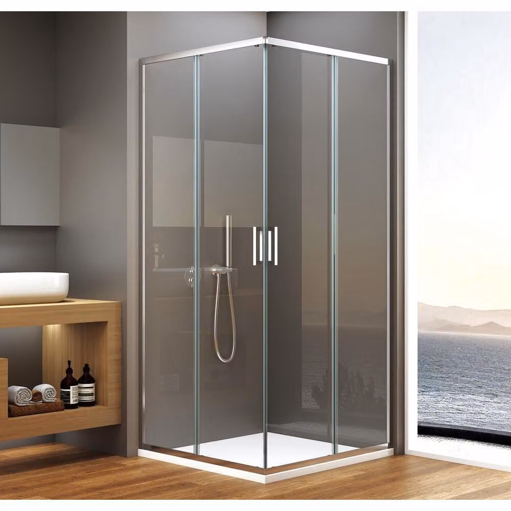 BORG cabina doccia quadrata 800x800x1950 mm