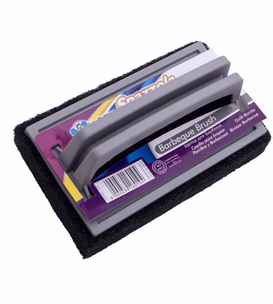 Apex Spazzola Abrasiva Multiuso per Barbecue Multicolore 15 x 9 x 7 cm
