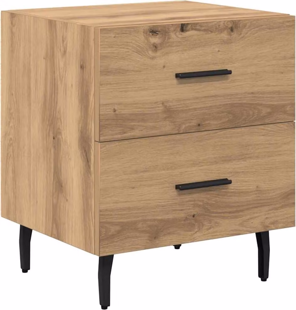 Armadio da Notte Rovere artigianale 40 x 35 x 47,5 cm