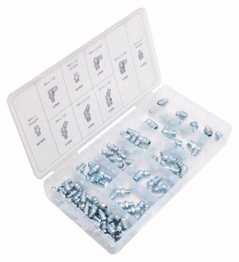Set-kit testine ingrassatori 110 pezzi Satra