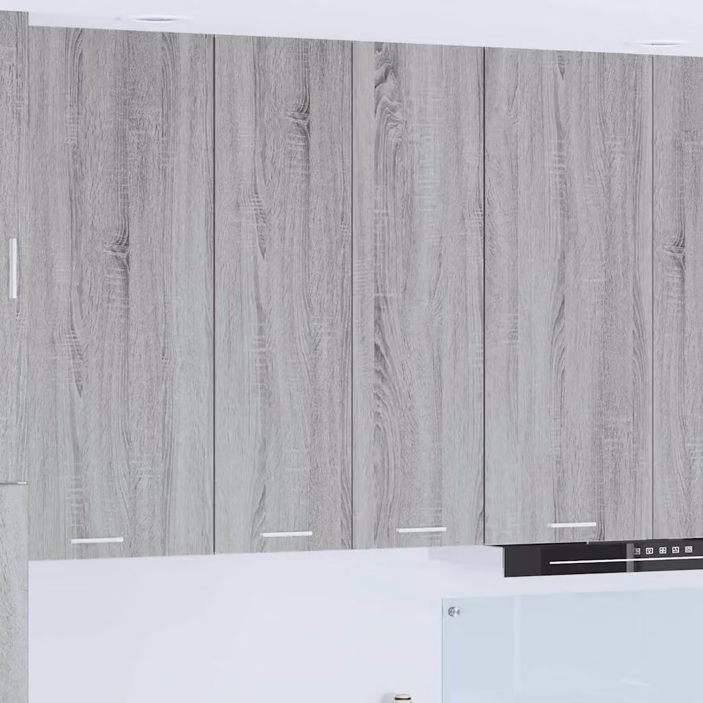 Armadio pensile da cucina vidaXL Grigio, L 60 cm x P 31 cm x H 100 cm