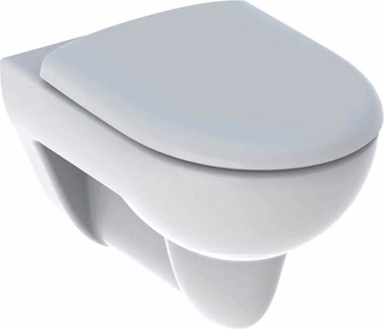 Geberit Wand-Tiefspül-WC Renova Set m WCSitz Bef. v. un. 540mm Ausld. weiß