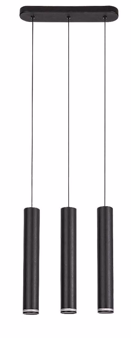 Rabalux 73037 Famiglie luminose moderne in alluminio nero