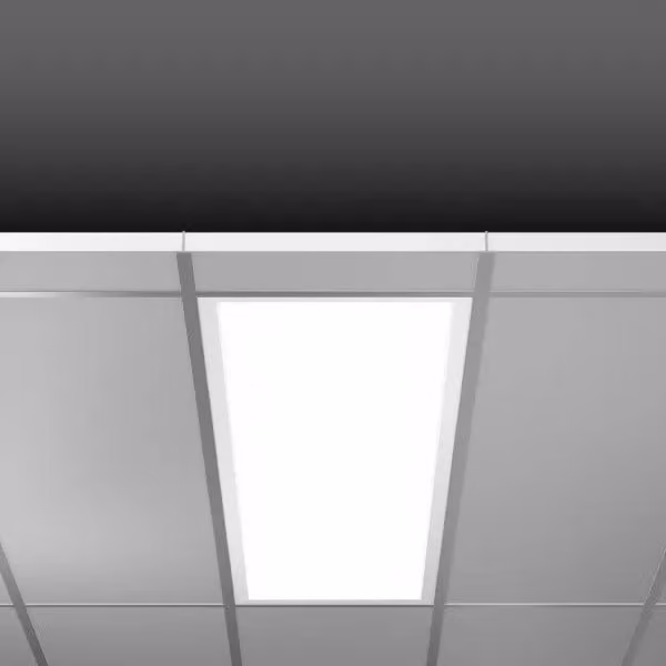 RZB Sidelite ECO, 29...38 W, 3200...4000 lm, 830, bianco, faretti da incasso a soffitto on/off, L 1195 P 295, 113°/110°, plastica (PMMA) opalina 312365.002.790