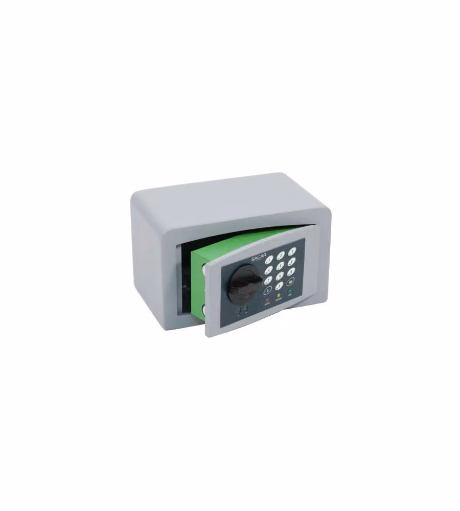 Cassaforte Elettronica Per Mobile Mm.230X140X140 Spessore Mm.8