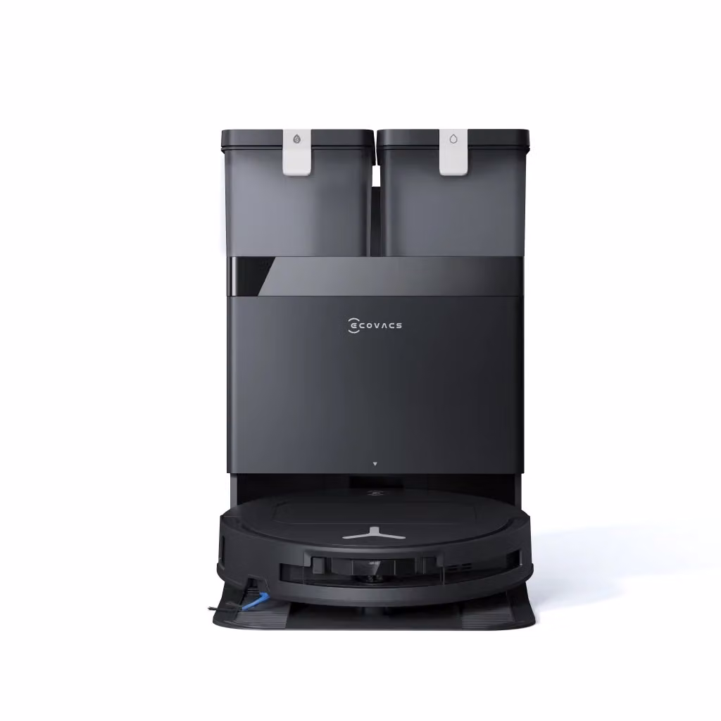 Ecovacs Deebot T50 Omni Gen3, Robot Aspirapolvere e Lavapavimenti con Stazione All-in-One, Potenza di Aspirazione 25.000 Pa, Lavaggio a 75 °C, Nero – 2