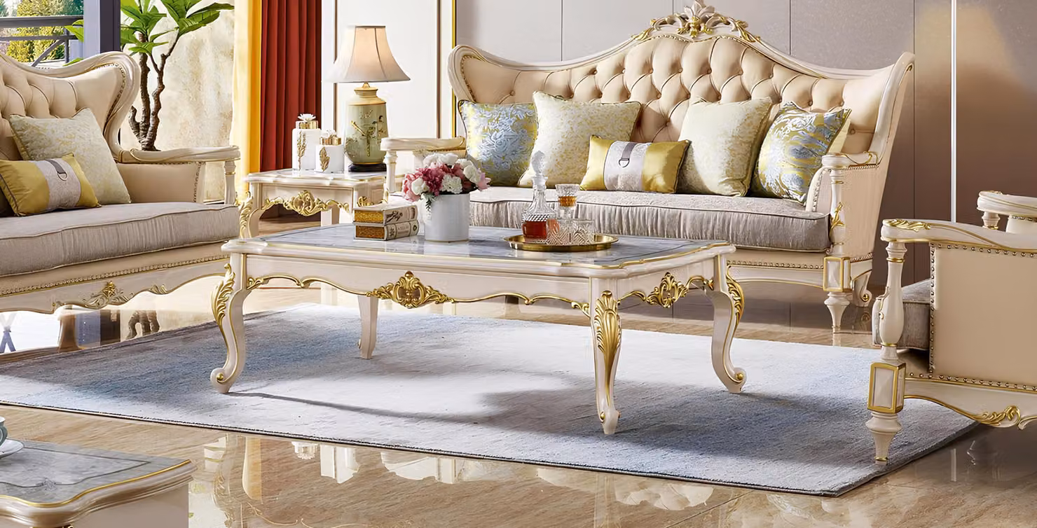 Couchtisch Tisch Beistelltisch Wohnzimmertisch Holz Tische Beistell Barock