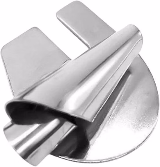 Affilatrice per lame - Affilatura manuale - Struttura in acciaio inossidabile - 3-10 mm - Argento