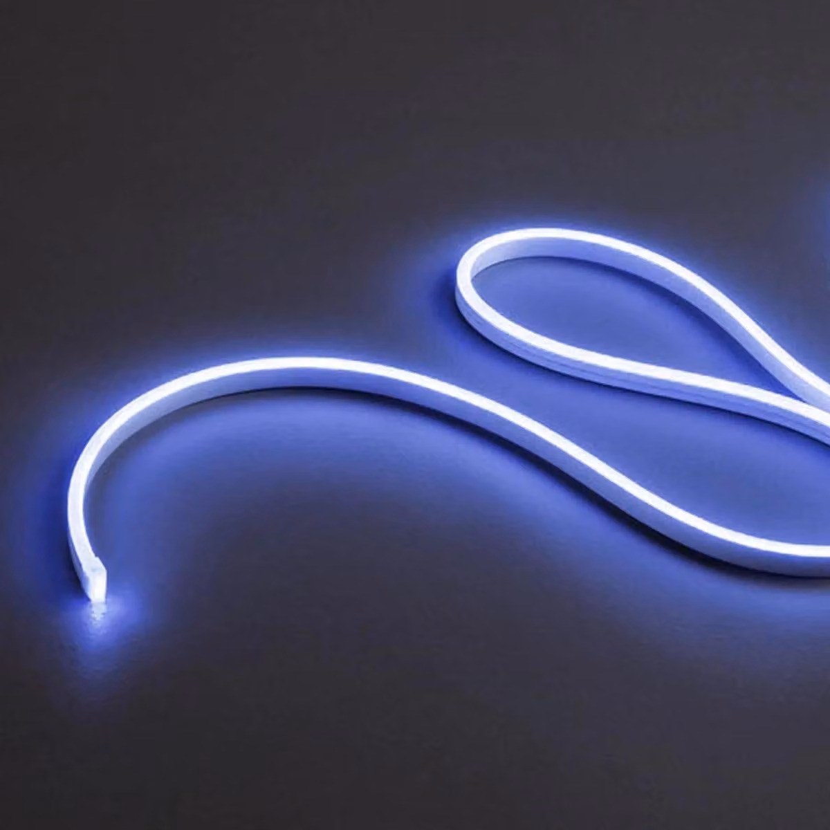 ARELUX XSNAKE: striscia LED da 1 metro, 8W/metro, 120 LED/metro, 24V DC, colore blu, grado di protezione IP67, angolo di emissione 120°