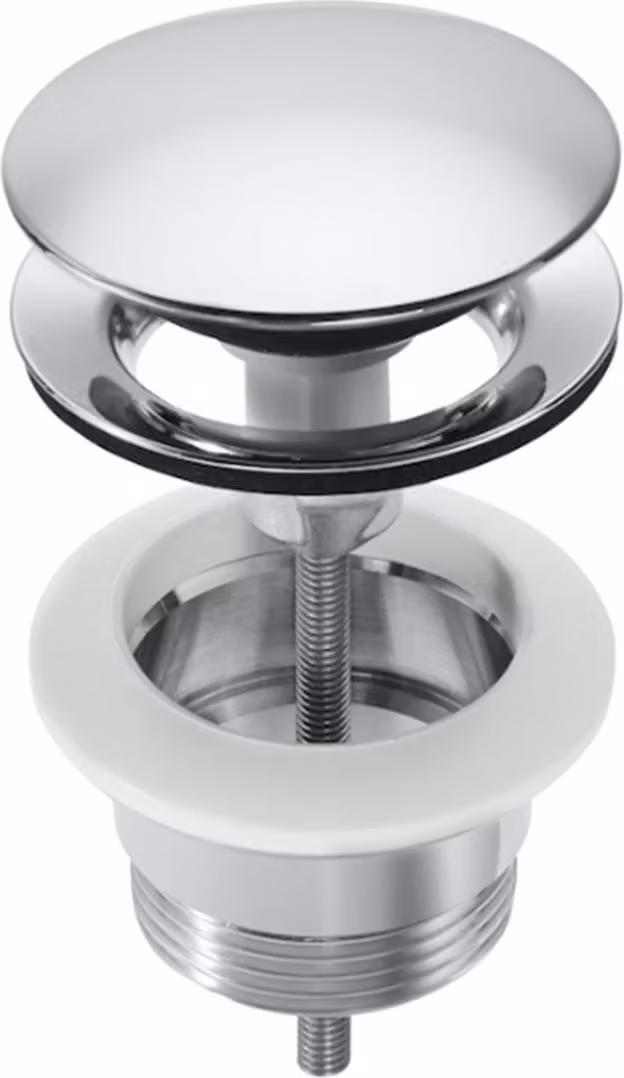 Roca Aqua - Presa per lavabo, ClickClack, cromo A505401000