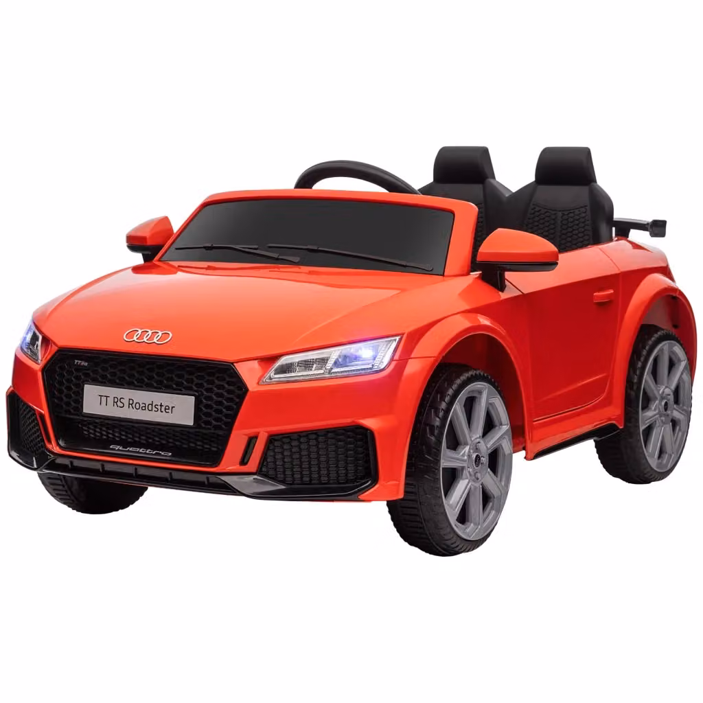 Auto Elettrica per Bambini Zephmum 12V con Telecomando e 2 Motori, Rosso – 2