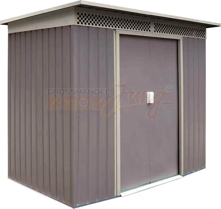 Casetta per attrezzi in metallo 2,4 qm Bristol, grigio