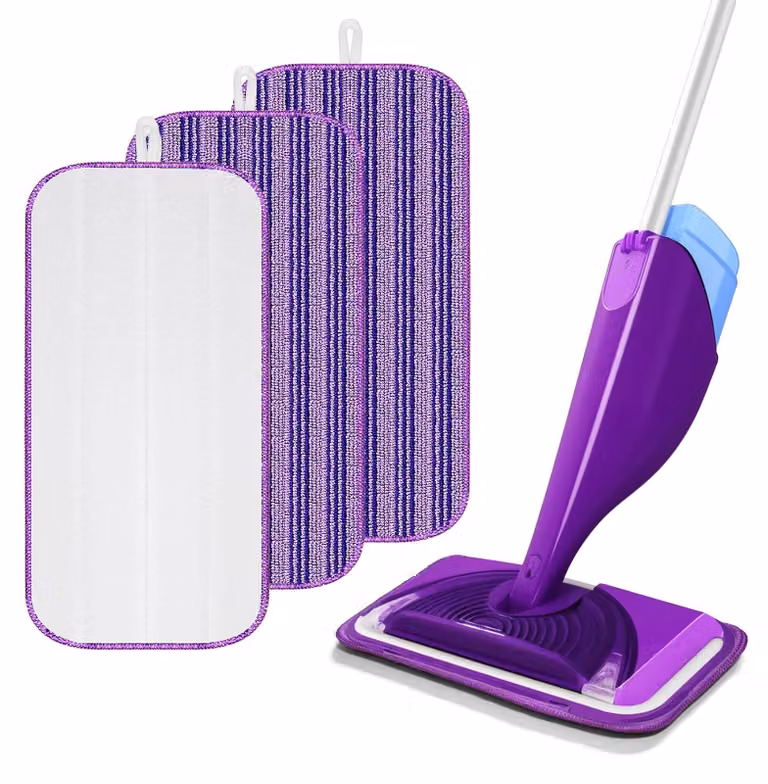 Confezione da 3 panni umidificati per la pulizia dei pavimenti, compatibili con Swiffer WetJet