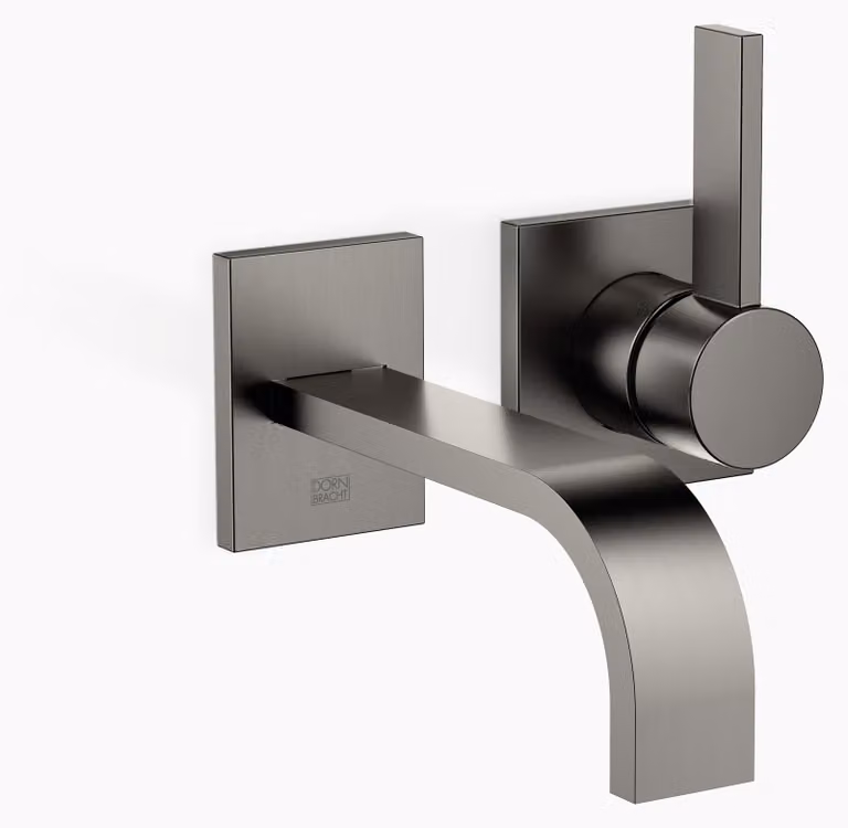 Dornbracht MEM Mitigeur monocommandé mural pour lavabos sans vidage, saillie 177mm, 36860782-99, 36860782-99